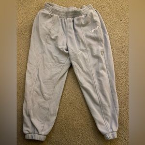 h&m nasa blue sweatpants